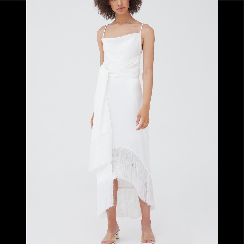 Keepsake The Label Untied Dress- Ivory